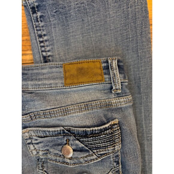 Day Trip Virgo Bootcut Denim Stretch Five Pocket Jeans Size 30 - Picture 6 of 8